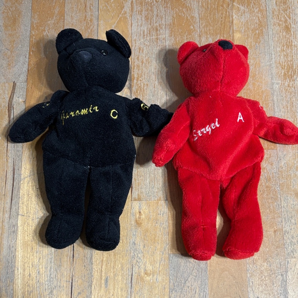 Pair of Salvino Bammers 9” Plush Bears